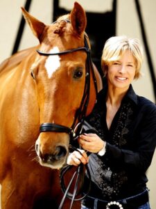 Nadine Capellmann mit Pferd Elvis