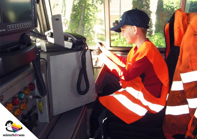 Linus Wunscherfüllung - Lokführer sein