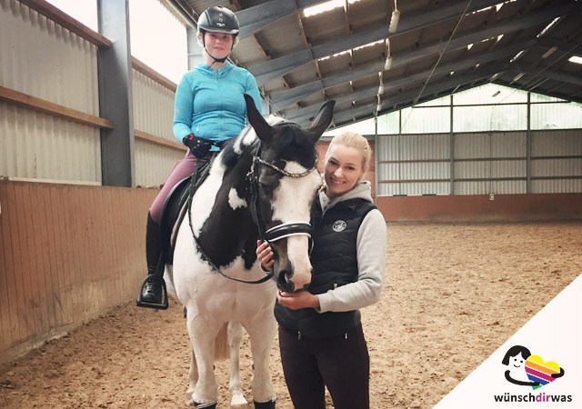 Wunscherfüllung Saskia - Treffen mit Biniebo