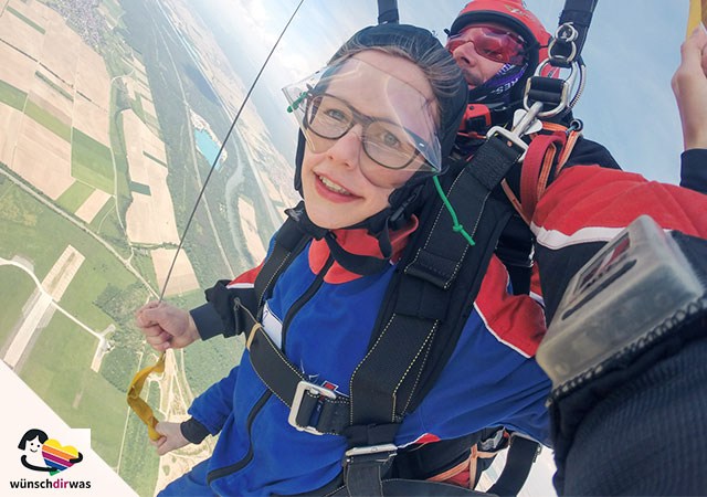 Wunscherfüllung Bruno - Fallschirmsprung