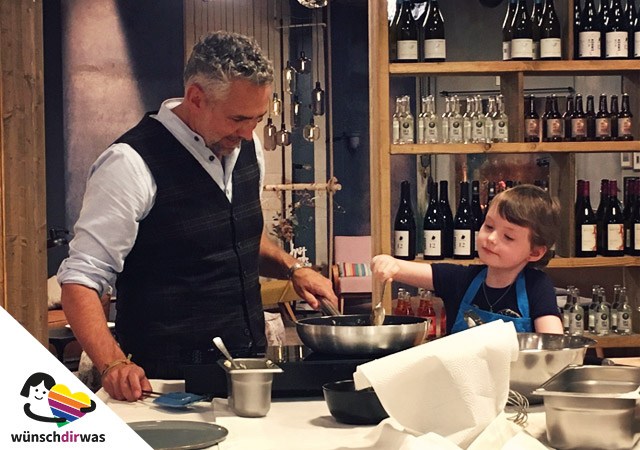 Anna-Sophies Wunsch wird erfüllt - bei Roland Trettl