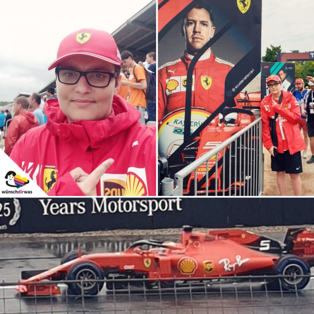 Wunscherfüllung Florian Formel 1 am Hochenheimring