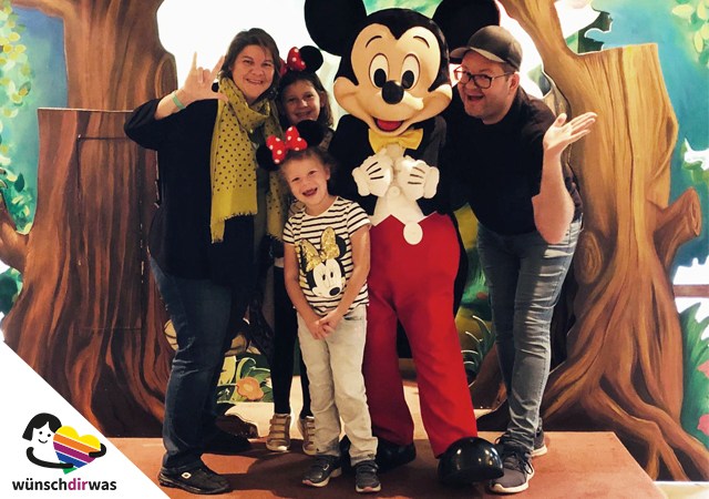 Wunscherfüllung Disneyland mit wünschdirwas