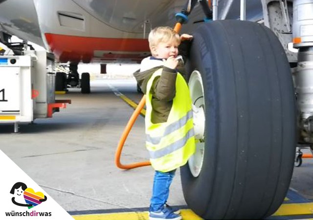 Wunscherfüllung Johann - Flughafen Düsseldorf