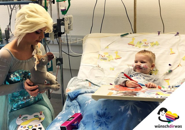 Lina bekomme Prinessinnenbesuch - Wunscherfüllung mit wünschdirwas