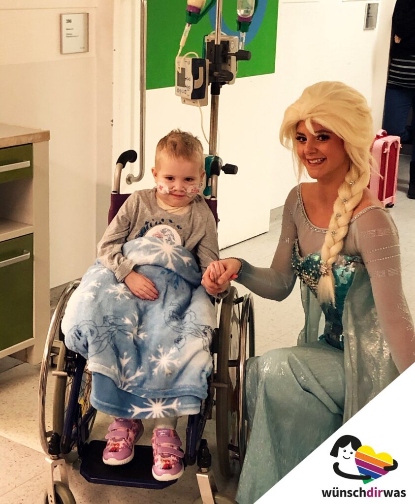 Lina bekomme Prinessinnenbesuch - Wunscherfüllung mit wünschdirwas