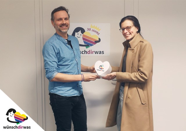 Georgia Ortner - Spendenübergabe