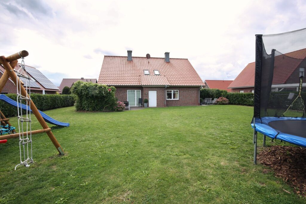 Ferienhaus Ansicht Garten