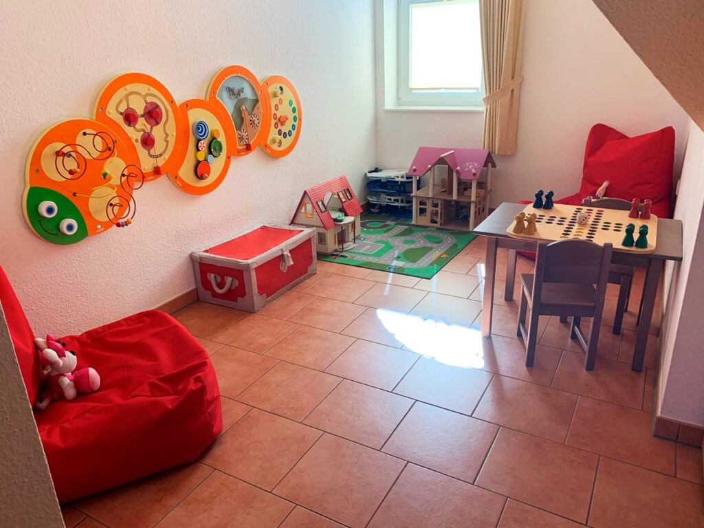 Obergeschoss-Spielecke