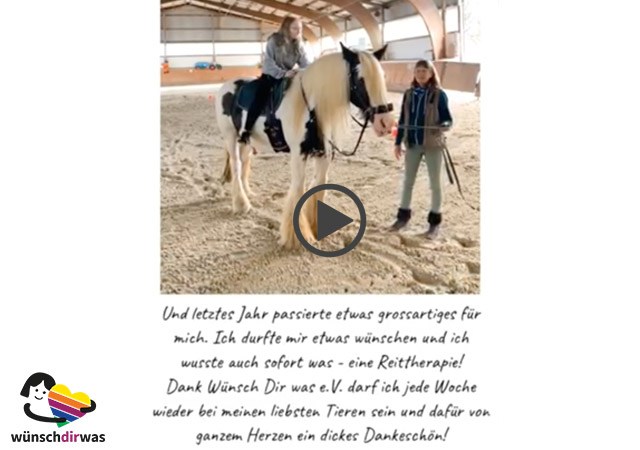 Leni Wunscherfüllung - Pferdetherapie