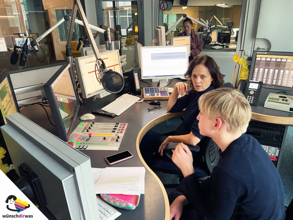 Pauls Herzenswunsch - beim hessischen Rundfunk