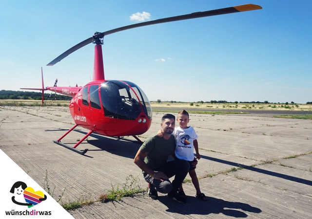 Giosue Wunscherfüllung Hubschrauberflug