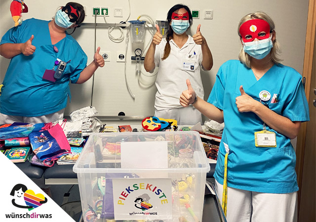 Pieksekiste Freude Klinikalltag