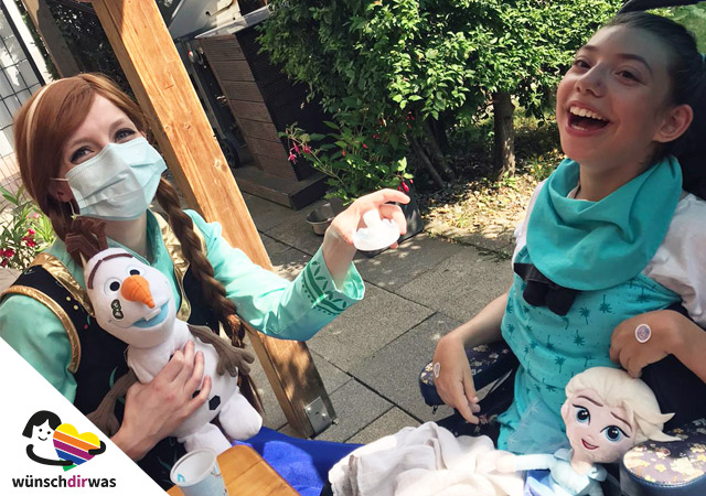 Prinzessinnenparty mit Mia und Helden für Herzen