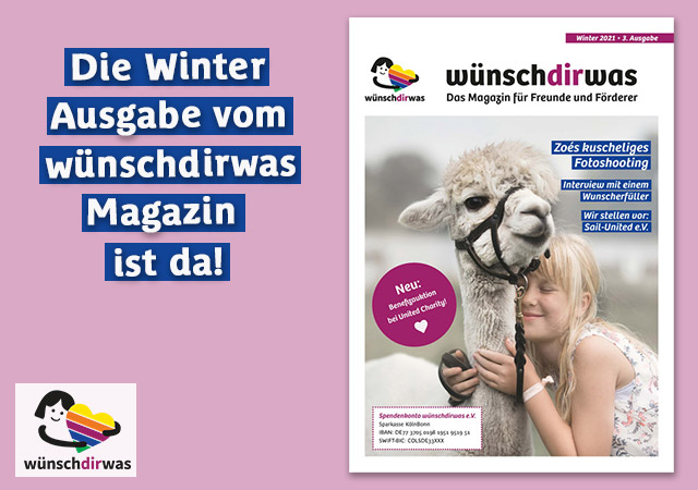 spenden sammeln fuer kranke kinder wunscherfuellung